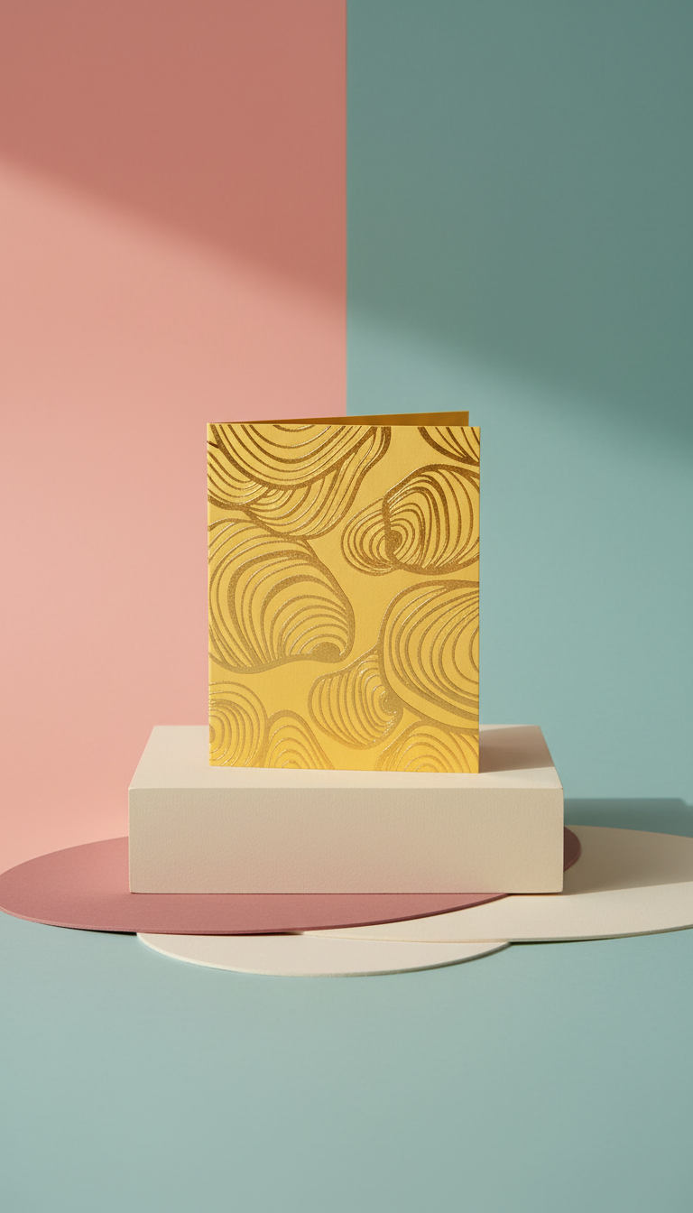 Sunbeam Yellow Foil Accent Card Set